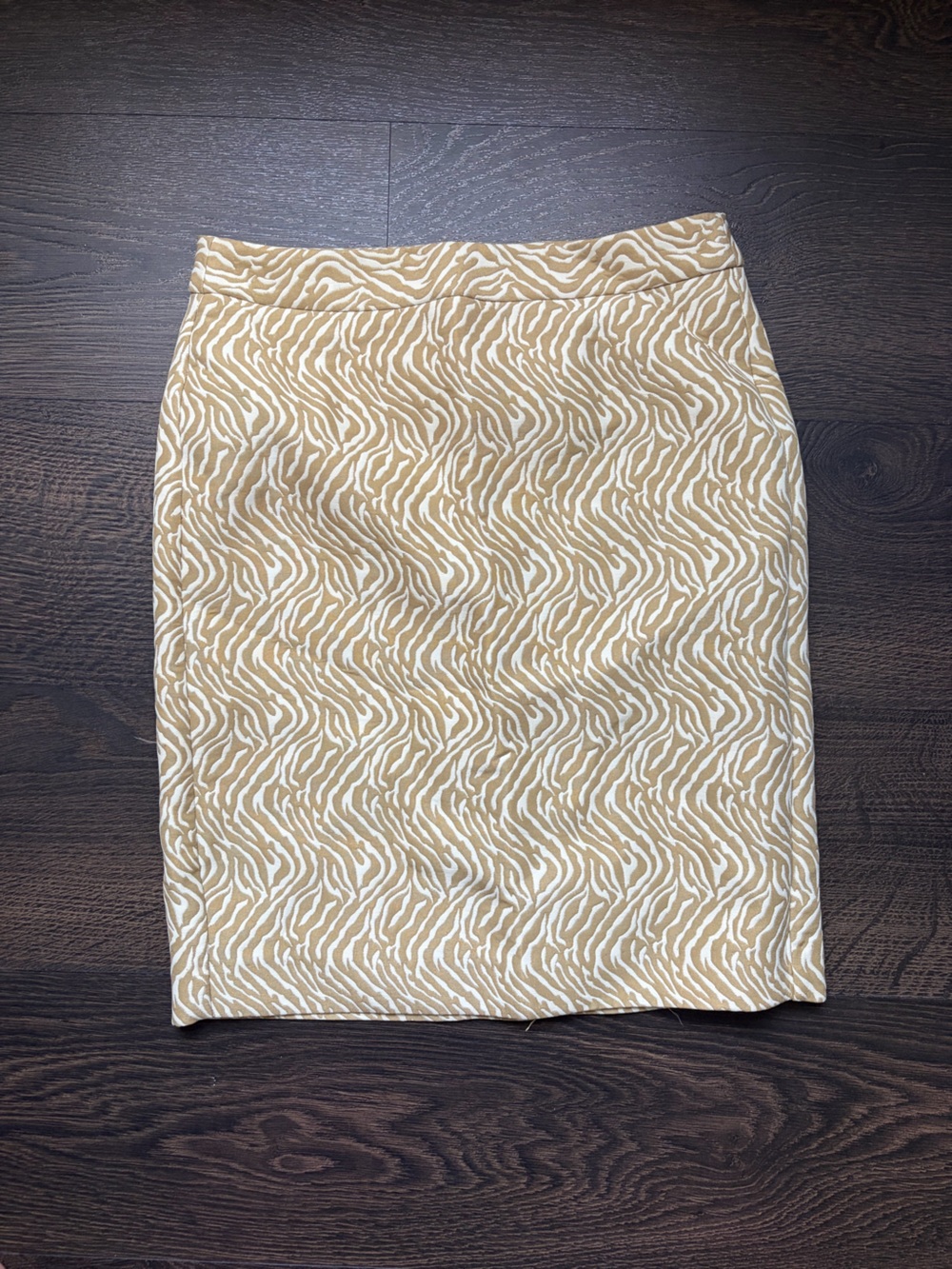 Banana Republic Zebra-Print Skirt